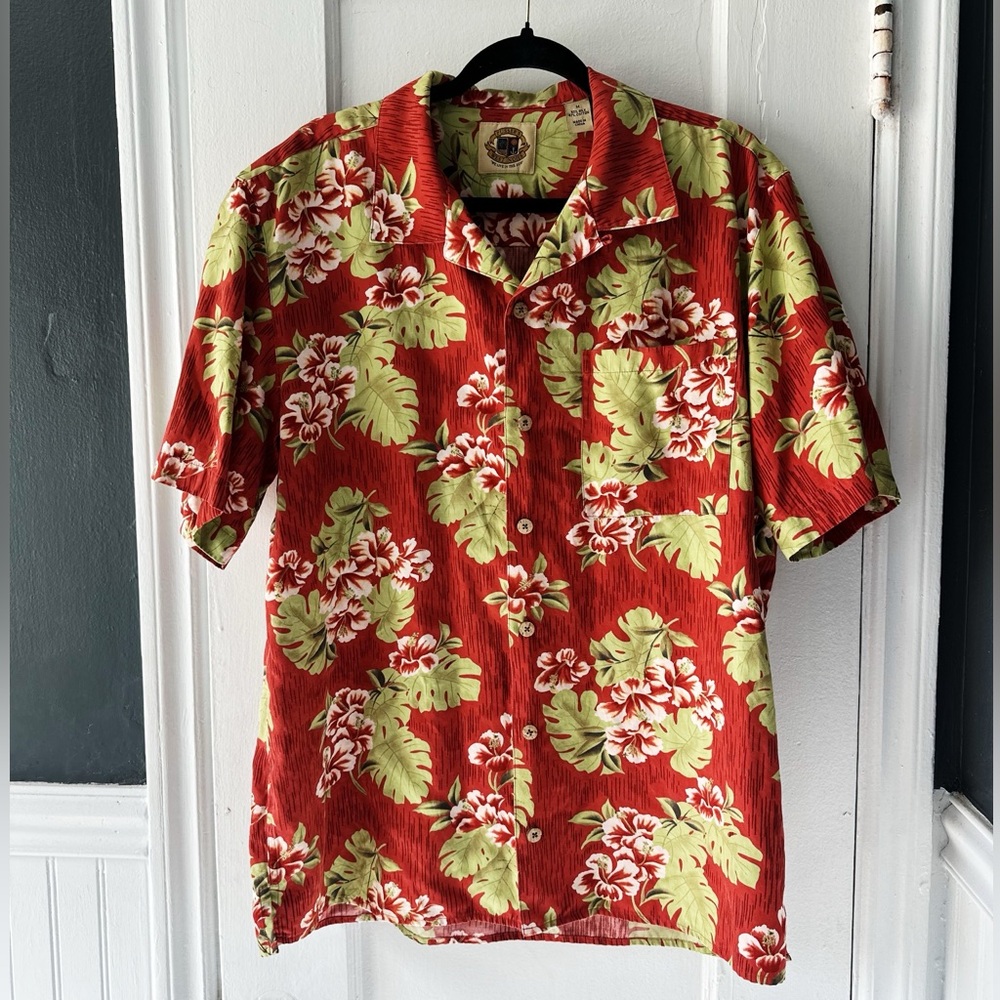 Pusser’s West Indies Silk Cotton Hawaiian Shirt